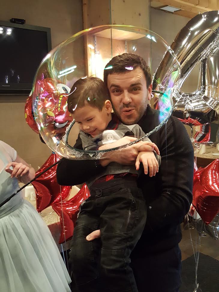 Сын Григория Решетника отметил 4-летие на Пасху